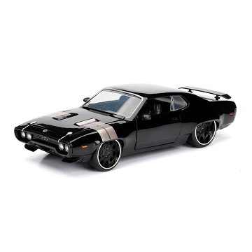 Jada Die-Cast Fast & Furious FF8 1972 Plymouth GTX Rennwagen 1:24