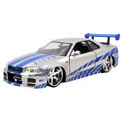 Jada Die-Cast Fast & Furious 2002 Nissan Skyline 1:24