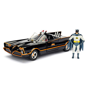 Jada Die-Cast Batman 1966 Classic Batmobile Car 1:24