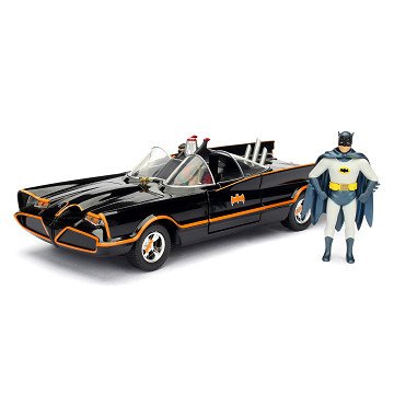 Jada Die-Cast Batman 1966 Klassisches Batmobilauto 1:24