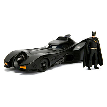 Jada Die-Cast Batman 1989 Batmobile Car 1:24