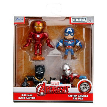 Jada Metalfigs Marvel Avengers, 4 Stück.
