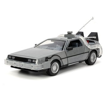 Jada Die-Cast Time Machine Back to the Future 1 Car 1:24