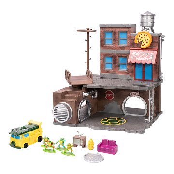 Jada Metalfigs Headquarters Teenage Mutant Ninja Turtles Playset