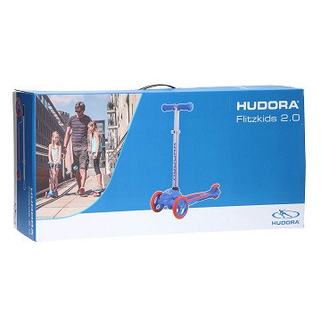 HUDORA Flitz Kinder-Scooter, Blau