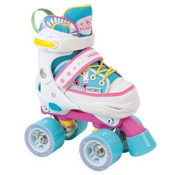 HUDORA verstellbare Rollschuhe Skate Wonders, Größe 28-31