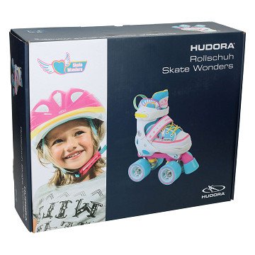 HUDORA Adjustable Roller Skates Skate Wonders, size 32-35