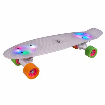 HUDORA Skateboard Retro mit Licht