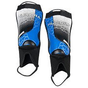 HUDORA Shin Guards with Ankle Sock - Size S