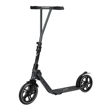 HUDORA Big Wheel 230 Scooter with V-shaped Handlebar - Anthracite