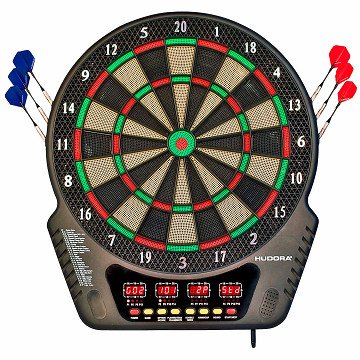 HUDORA Elektronische Dartscheibe LED 04