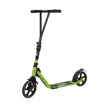 HUDORA BIG Wheel Step 205 with V-shaped Handlebars - Lime Green
