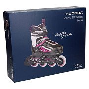 HUDORA Skeelers Mia Zwart/Paars, maat 37-40