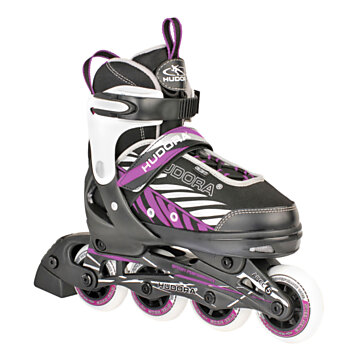 HUDORA Inline skates Mia Black/Purple, size 37-40