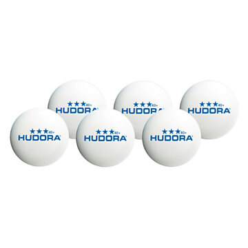 HUDORA Table tennis balls, 6 pcs.
