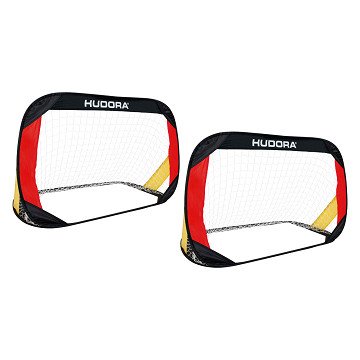 HUDORA Pop-Up Fußballtore, 2 Stk.