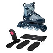 HUDORA Inline Skeelers Leon 2.0 Ocean, Maat 37-41