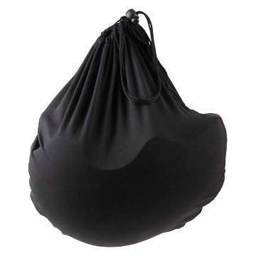 HUDORA Skaterhelm mit Schirm und LED Schwarz, Größe M (55-58cm)