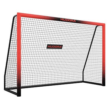 HUDORA Voetbaldoel Pro Tect 240 - Rood