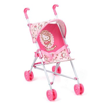 Hello Kitty Poppenbuggy met Zonnescherm