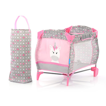 Hauck Foldable Doll Bed Unicorn