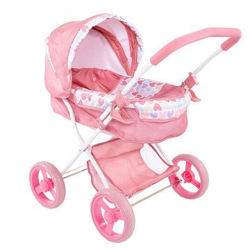 Doll's pram Hearts
