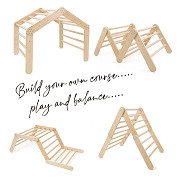 Multifunctional Wooden Climbing House