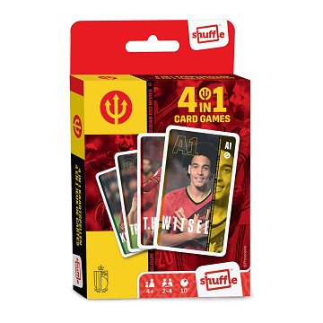 Red Devils 2021 4in1 Shuffle Card Game