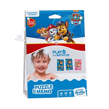 PAW Patrol Play in the Bathtub - Puzzle and Memo