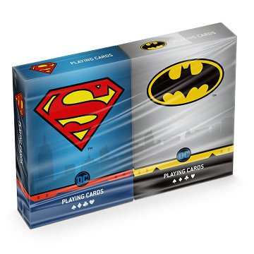 DC Batman and Superman Playing Cards
