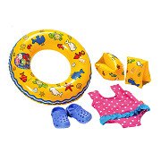 Doll Swimming set, 35-45 cm