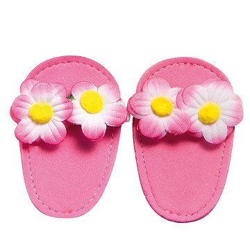 Doll slippers, 35-45 cm