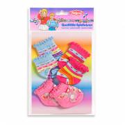 Doll socks Colored, 3 pairs, 35-46 cm