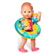 Dolls Swimming Ring with Swimming Arm Bands