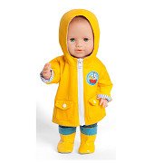 Doll Raincoat Double-sided, 28-35 cm