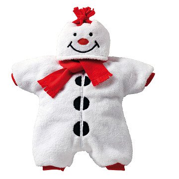 Puppen Winterkleidung Schneemann, 35-45 cm