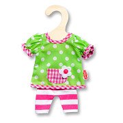 Doll dress with leggings, 20-25 cm