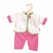 Doll Coat Reversible with Pants, 28-35 cm