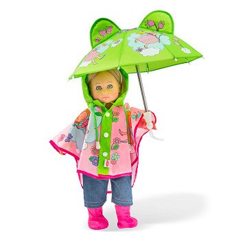 Puppen-Regen-Set, 35–45 cm