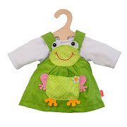 Frog doll dress, 28-35 cm