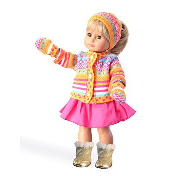 Doll vest with skirt, 28-35 cm