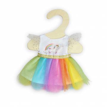 Unicorn doll dress, 20-25 cm