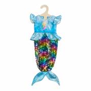 Mermaid Doll Dress with Sequins, 28-35 cm