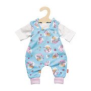 Unicorn doll romper, 35-45 cm