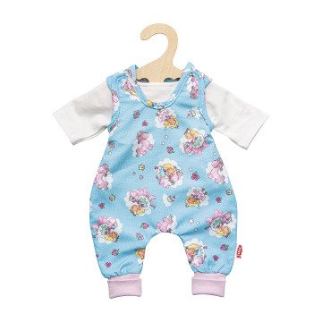 Unicorn doll romper, 35-45 cm