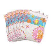 Doll diapers - 6 pieces, 28-35 cm