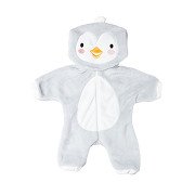 Puppenoutfit Onesie Pinguin, 28-35 cm