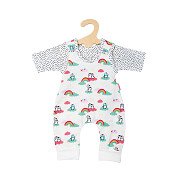 Doll Romper Penguin with T-Shirt, 35-45 cm