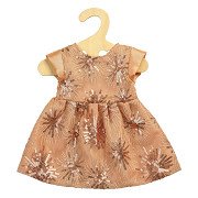 Dolls Glitter dress Rose Gold, 28-35 cm