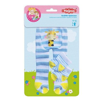 Puppenhöschen und Söckchen Blau, 35-45 cm